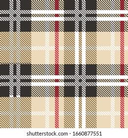 Burberry check autumn